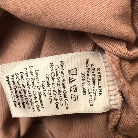 Everlane Mauve Crewneck Top 💚 - Picture 3 of 6